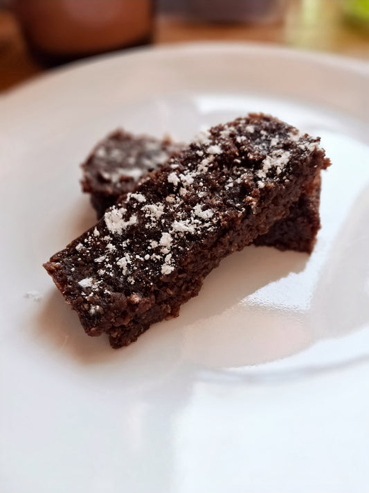 Vegan chocolate Weet-Bix slice