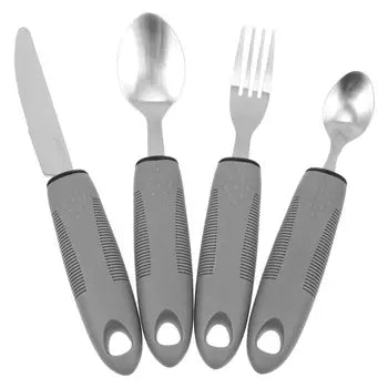 Set of 4 Adaptive Utensils Set for the Elderly